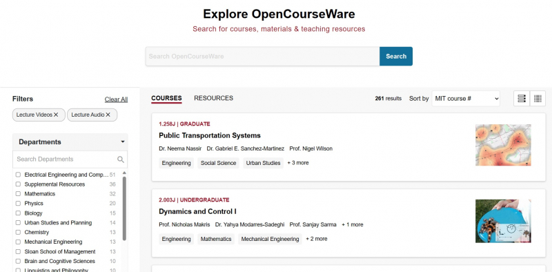 Screenshot via https://ocw.mit.edu/search/?f=Lecture%20Videos&f=Lecture%20Audio&s=department_course_numbers.sort_coursenum