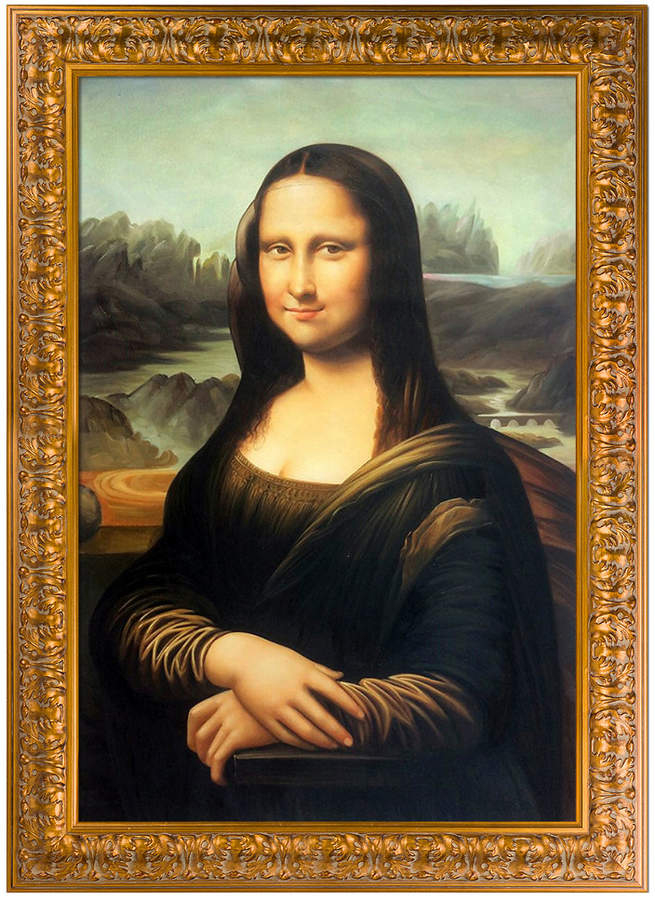 Leonardo Overstock Art Mona Lisa By Da Vinci Oil Reproduction