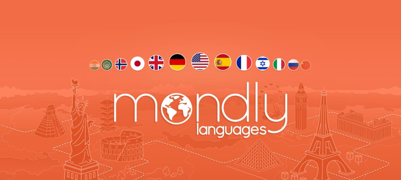 With Mondly, you get a different approach, the opposite of a regular language course- Source: Mondly.com