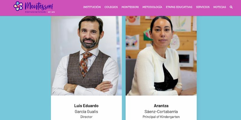Screenshot of https://www.montessoricondeorgaz.es/