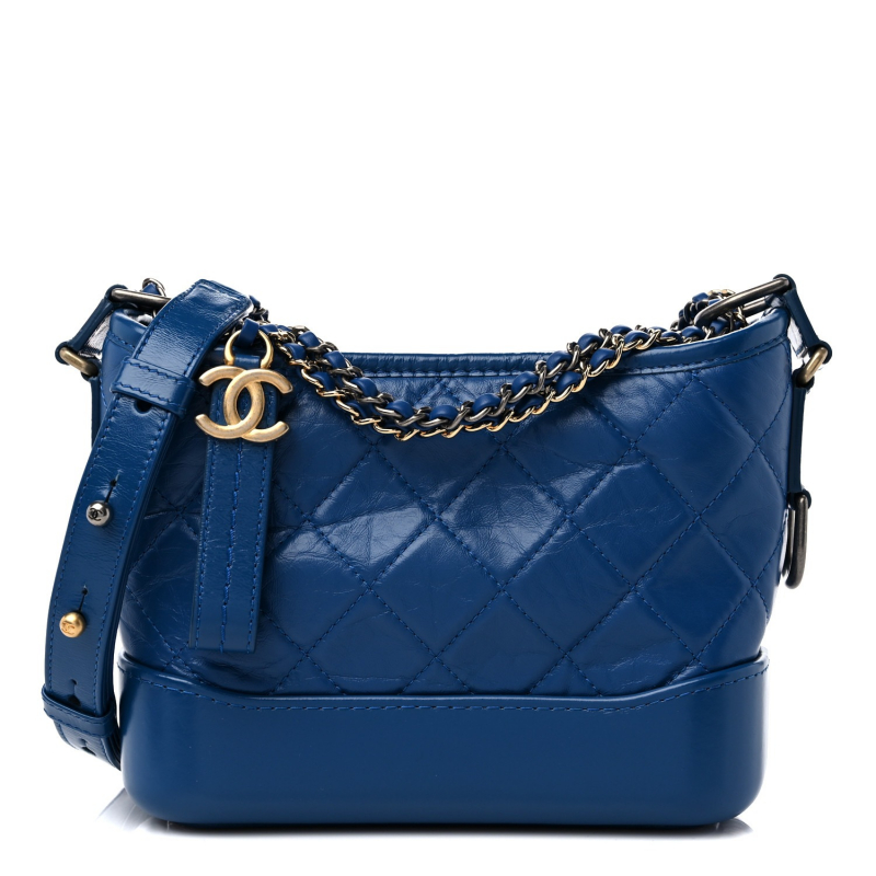 Screenshot of https://www.fashionphile.com/p/chanel-aged-calfskin-quilted-small-gabrielle-hobo-blue-1261268