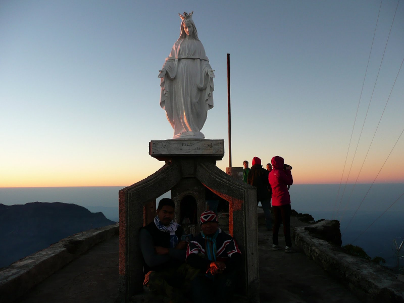 The statue of the Virgin Mary (Source: Great Mountain)