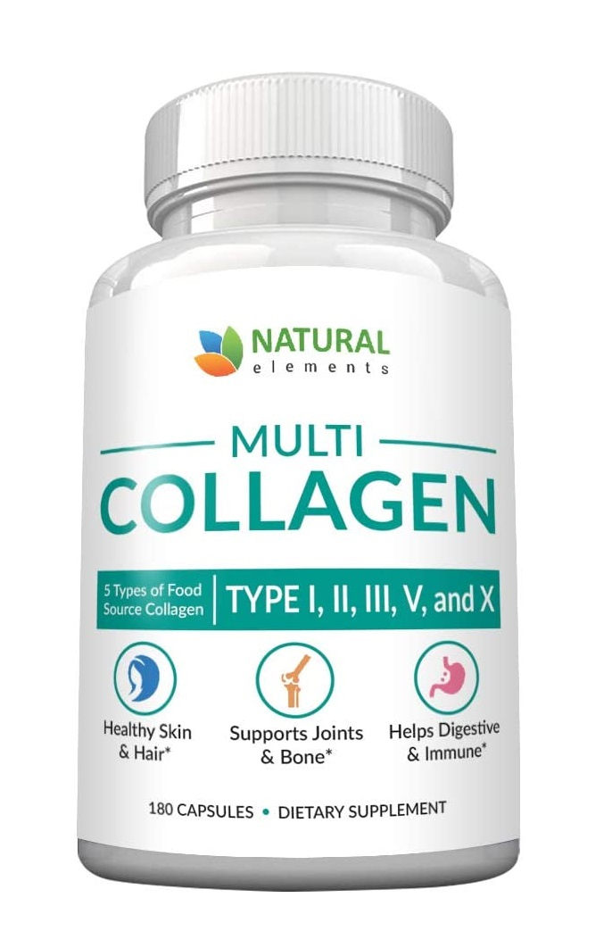 Multi Collagen Protein Capsules. Photo: amazon.com