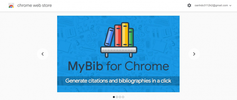 MyBib - Chrome extension that automatically generates citations from webpages