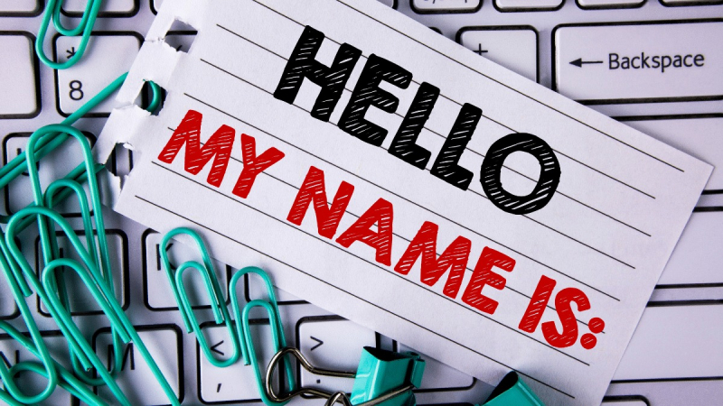 Describe Your Name - Photo via Pinterest