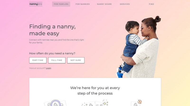 Nanny Lane website