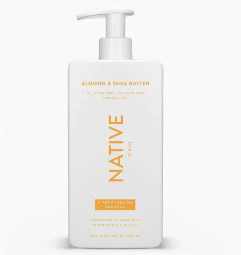 Native Almond & Shea Butter Strengthening Shampoo. Photo: instyle.com