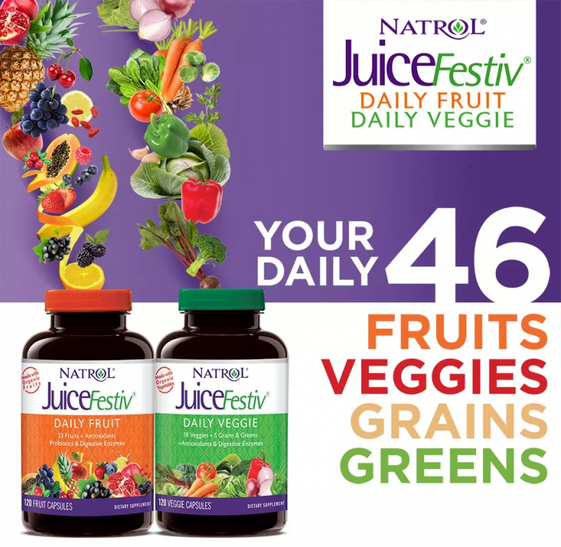 Natrol – JuiceFestiv Daily Fruit & Veggie Super Food. Photo: myphamnhat.info