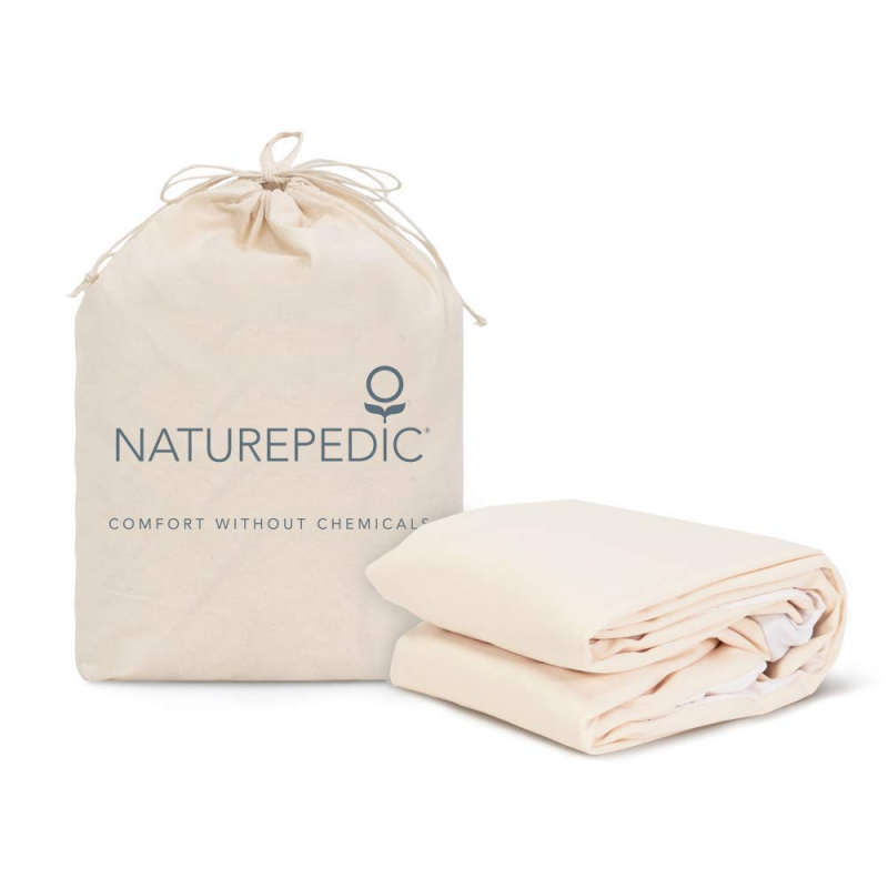Naturepedic Organic Waterproof Crib Mattress Pad – Best Organic (photo: Amazon)