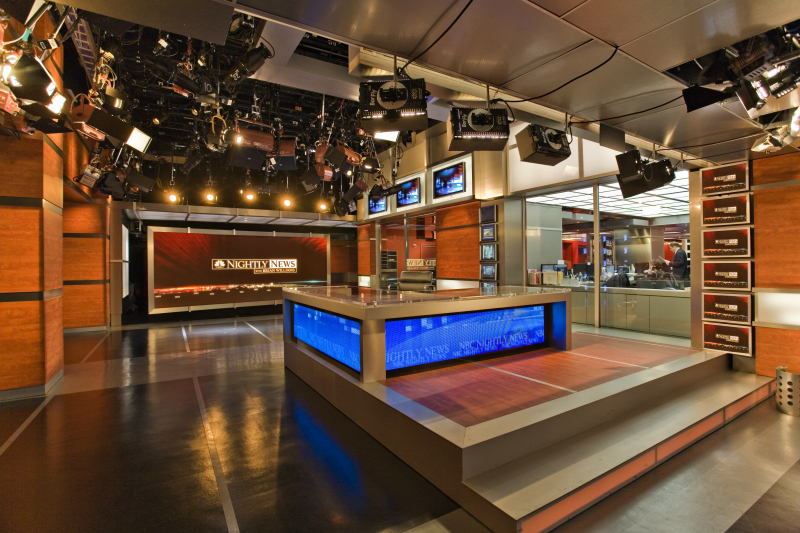 NBC News Studio. Photo: newscaststudio.com