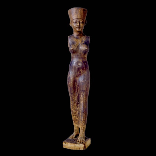 RC 1806 Neith statue at the Rosicrucian Egyptian Museum.