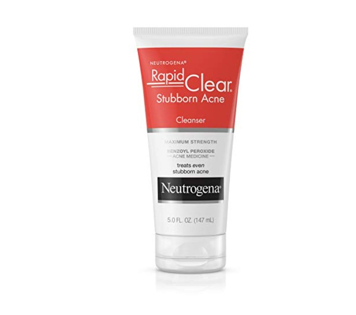 Neutrogena Rapid Clear Stubborn Acne Cleanser, https://www.amazon.com/