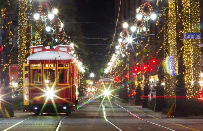 Christmas day New Orleans-style: 24-hours of food, music, lights