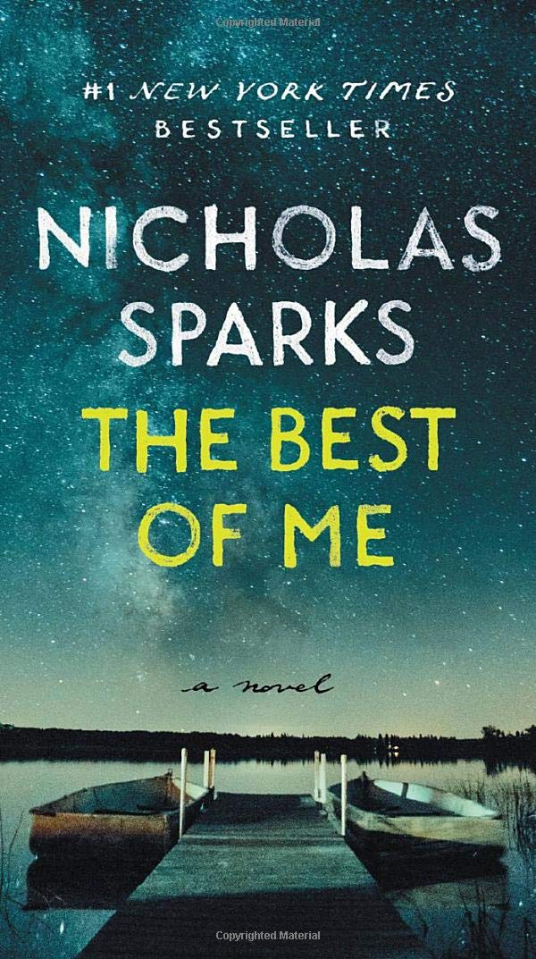 The Best Of Me, Nicholas Sparks. Photo: amazon.co.jp