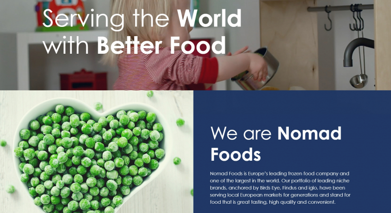Nomad Foods Europe Website