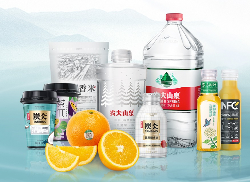 Nongfu Spring Products. Photo: popcastdaily.com