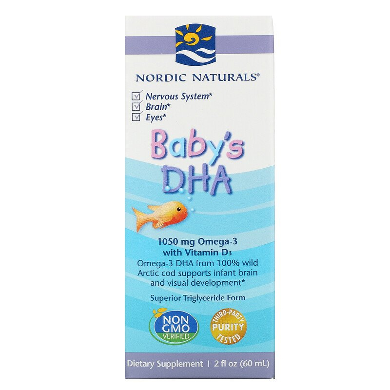 Nordic Naturals Baby’s DHA (photo: Amazon)