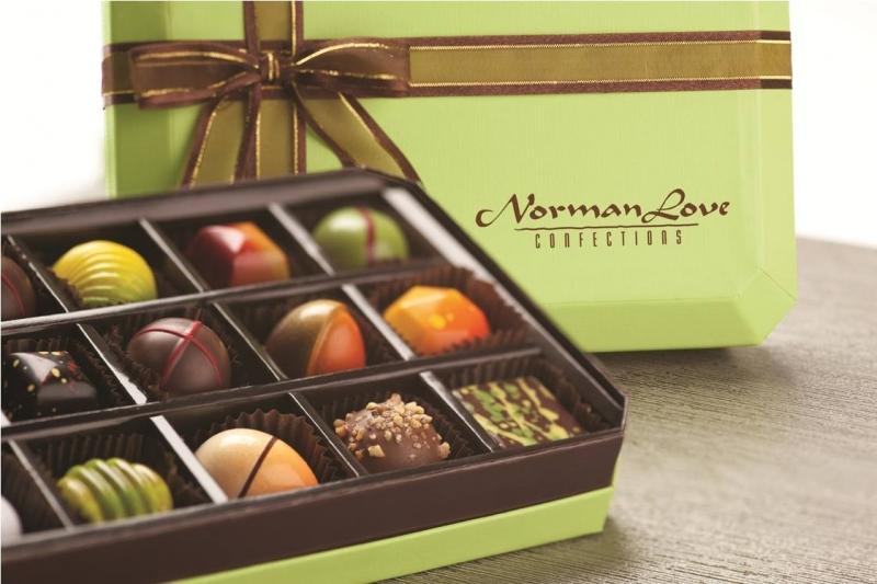 Norman Love Confection's chocolates have grown in popularity, making them the perfect Valentine's Day gift.