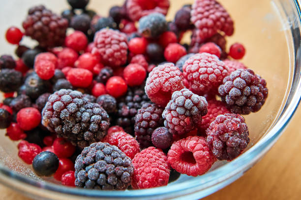 Not blanching frozen berries