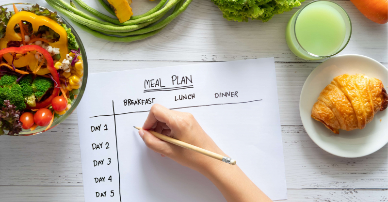 Not meal planning