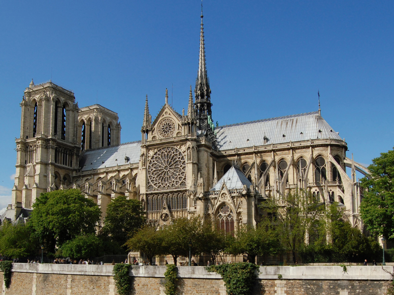 Notre Dame Cathedral is a cathedral, home to the episcopal throne of the Archdiocese of Paris- Source: Worldstrides