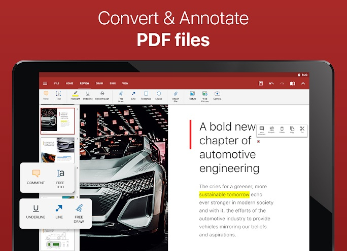 OfficeSuite 7 + PDF to Word. Photo: play.google.com