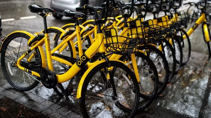 Bikes from Ofo