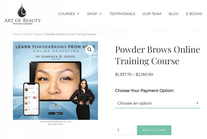 Online Powder Brows Course