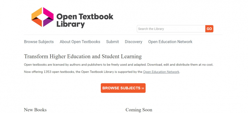 Screenshot of https://open.umn.edu/opentextbooks