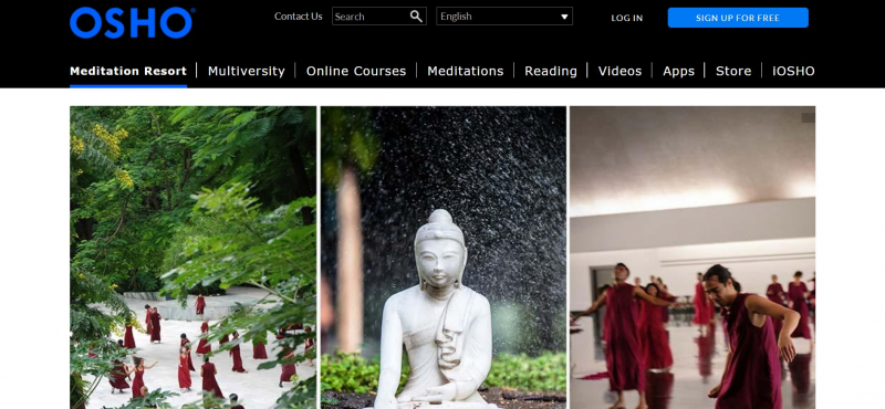 Screenshot of https://www.osho.com/osho-meditation-resort