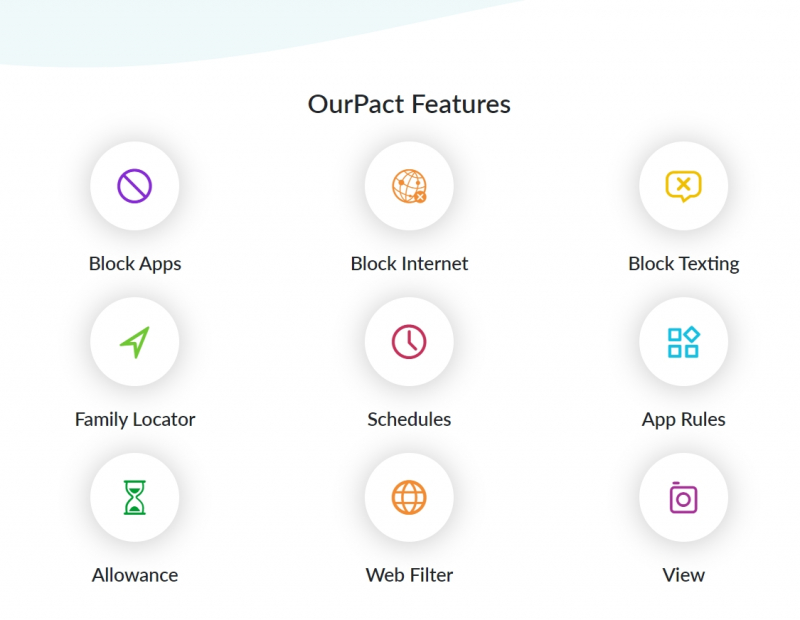 OurPact Kids Tracking, from https://ourpact.com/family-locator-kid-tracker/