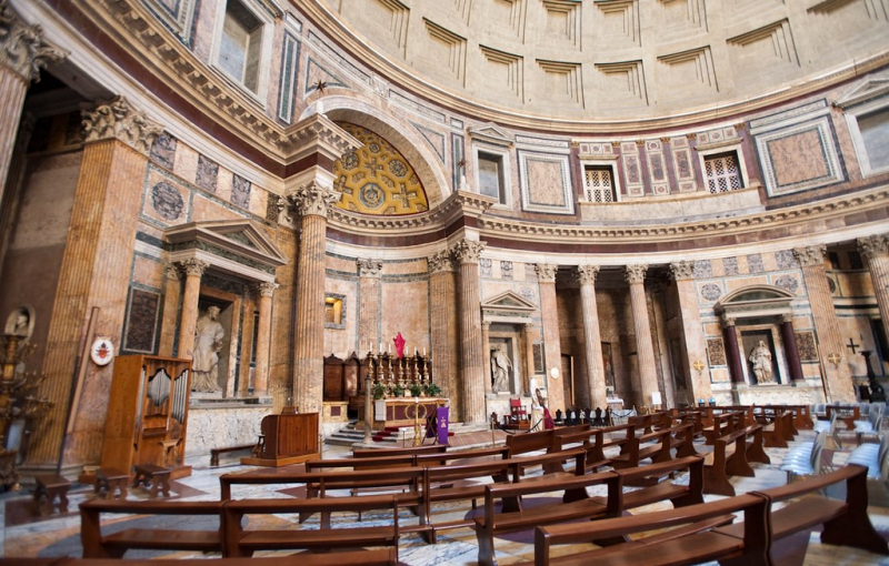 Pantheon (Basilica of St. Mary and the Martyrs)