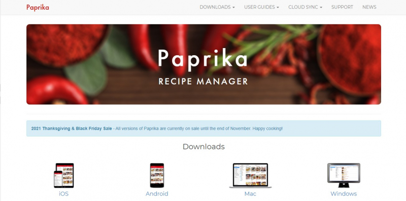 Paprika is an app that helps you organize recipes, plan meals, and create grocery lists- Screenshot photo
