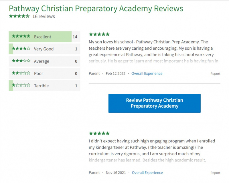 Screenshot of https://www.niche.com/k12/pathway-christian-preparatory-academy-frisco-tx/