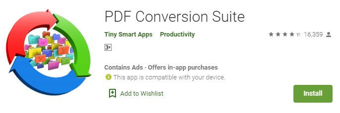 PDF Conversion Suite. Photo: tweaklibrary.com