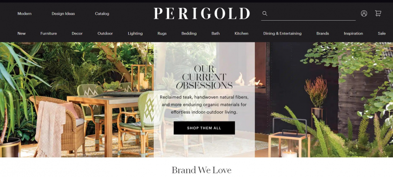 Perigold – Best for luxury home décor