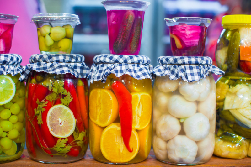 Pickled and fermented foods