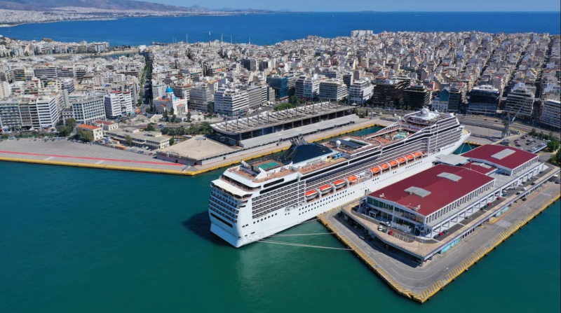 The Port of Piraeus (Greece)