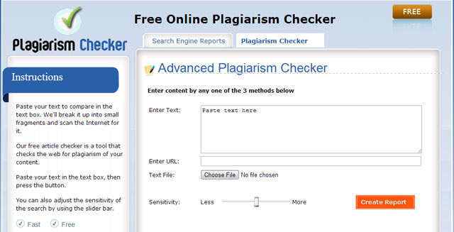 free online plagiarism detector for students