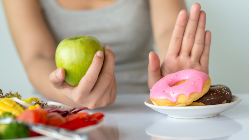 Choosing low fat or “diet” foods