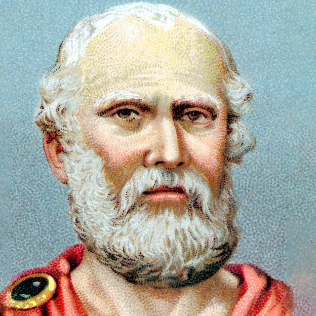 Photo:  Encyclopedia Britannica - Plato