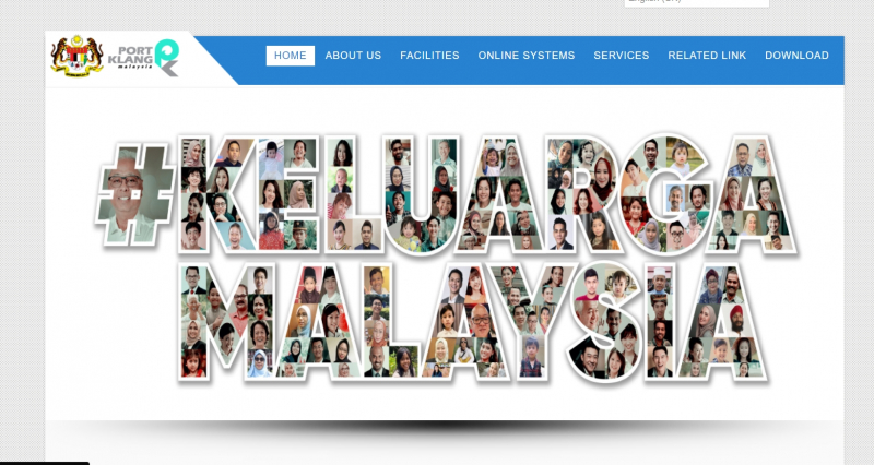 Port Klang, Malaysia Website