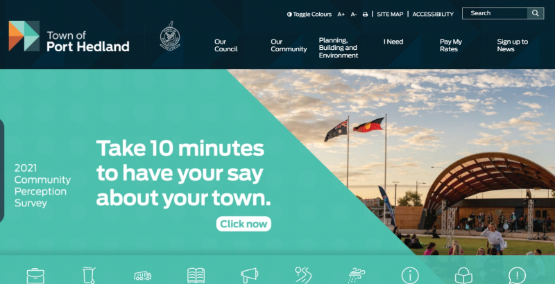 Port of Hedland Website