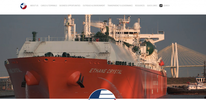 Port of Houston Website