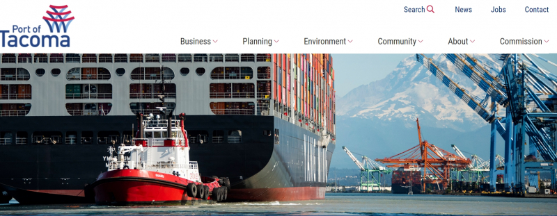 Port of Tacoma Website
