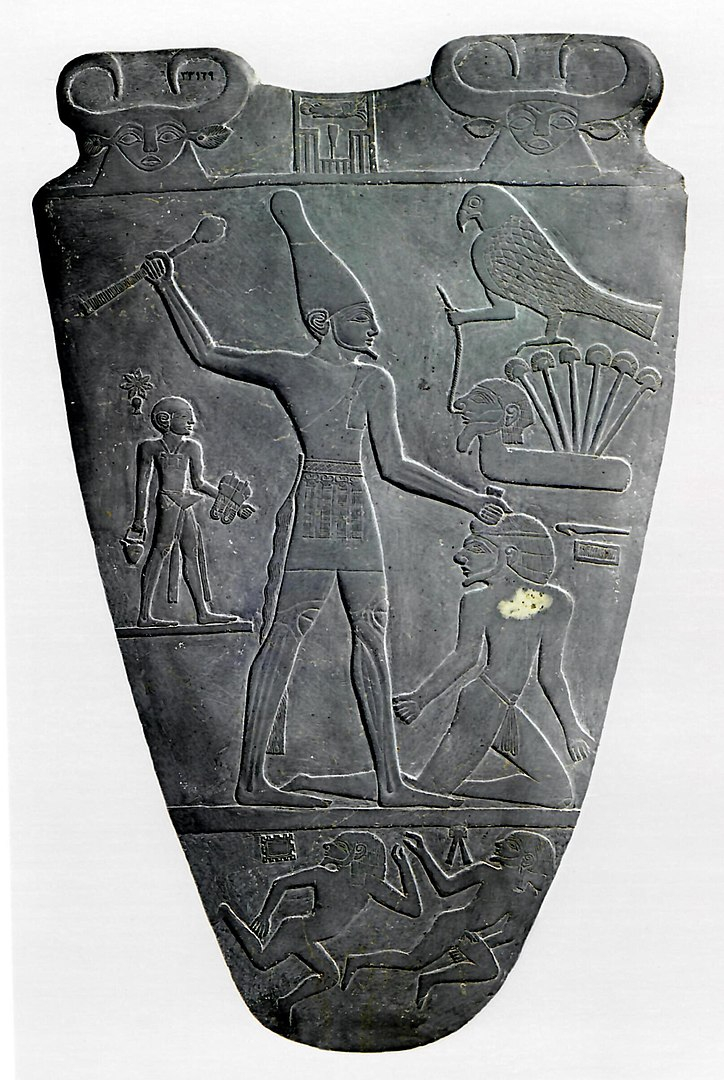 Verso of Narmer Palette -en.wikipedia.org