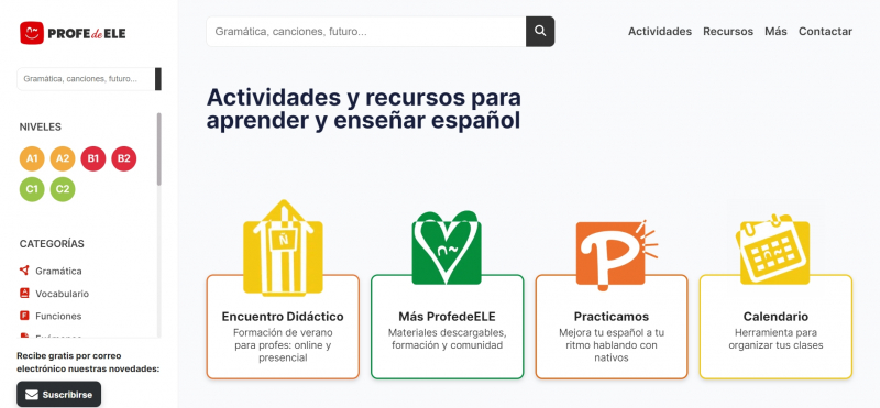 Screenshot via https://www.profedeele.es/