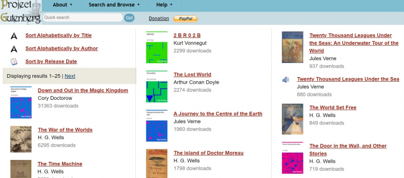 Screenshot of https://www.gutenberg.org/ebooks/bookshelf/68