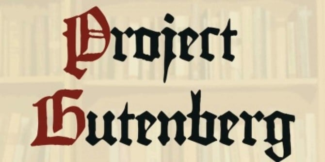 Project Gutenberg eBooks logo