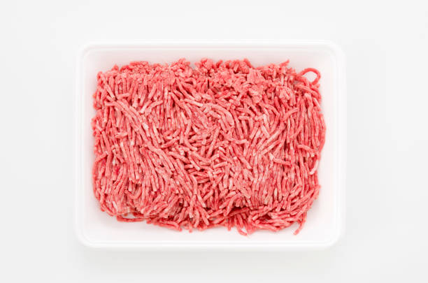 Thawing raw ground beef for several hours at room temperature